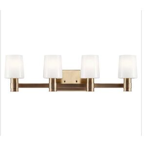 New Kichler Adani champagne bronze 4 light bathroom vanity fixture